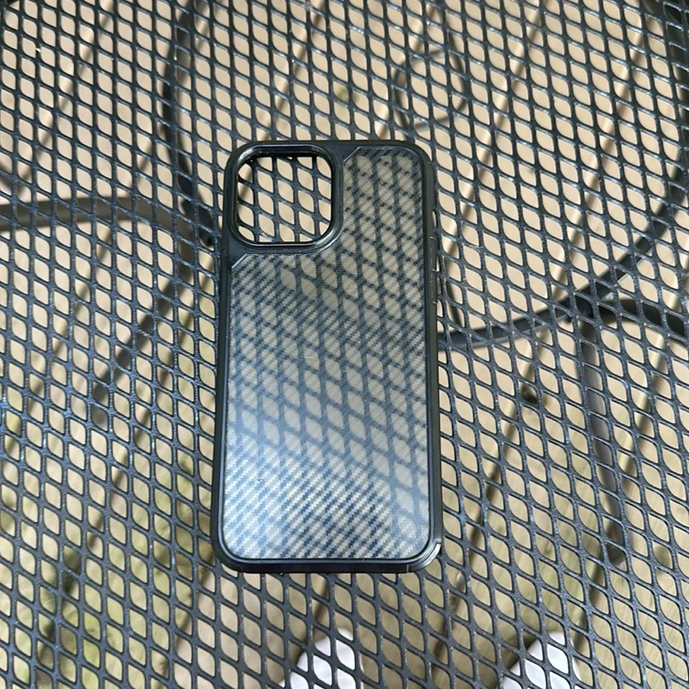 Black and gray Iphone 14 pro max phone case good quality